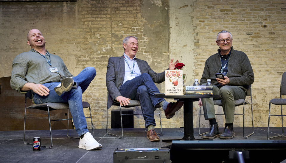 Vlado Lentz, Christian Berthelsen og Jens Møller Jensen til Krimimessen 2025 i Fængslet