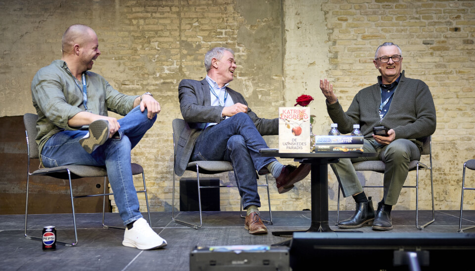 Vlado Lentz, Christian Berthelsen og Jens Møller Jensen til Krimimessen 2025 i Fængslet