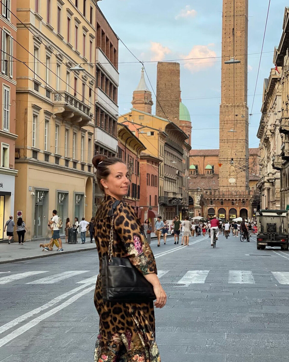 Foto af Miriam Zesler i Bologna.
