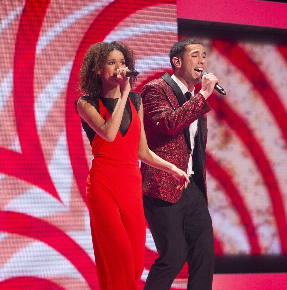X factor 2014. Jasmin og Anthony