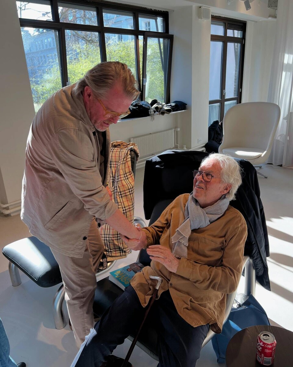 Den snart 88-årige Jørgen Leth var også en kær gæst.