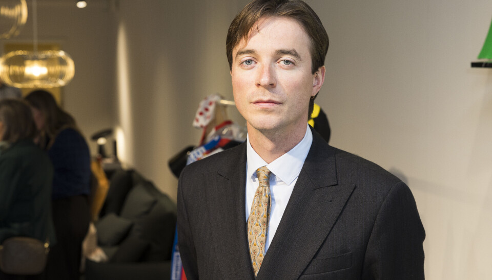 Forfatteren Bastian Emil Goldschmidt.