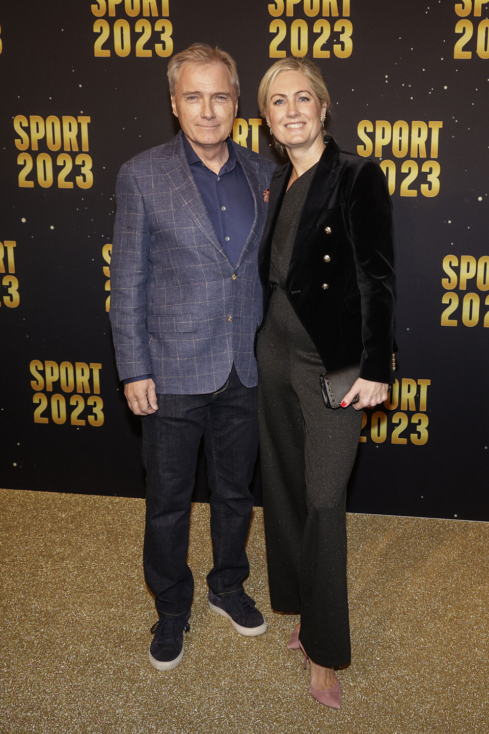 Sport 2023. Peter Qvortrup Geisling og kæresten Lise.