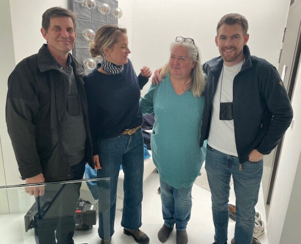 Morten
Hauch-Fausbøll spiller politichefen Stark, Marie Sandø Jondal
er Nora Sand og Jesper Paasch er Andreas, og det er Lone godt tilfreds med.