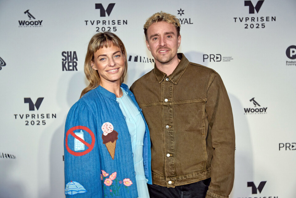Sarah Grünewald og Martin Johannes Larsen til TV Prisen 2025