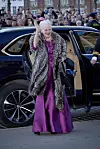 Dronning Margrethe ved prinsesse Isabellas fødselsdagsforestilling i Det Kongelige Teater.