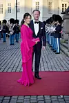 Prinsesse Carina og prins Gustav ved prinsesse Isabellas fødselsdagsforestilling i Det Kongelige Teater.