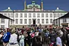 Dronning Margrethes 85-års fødselsdag på Fredensborg Slot.
