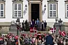 Dronning Margrethes 85-års fødselsdag på Fredensborg Slot.