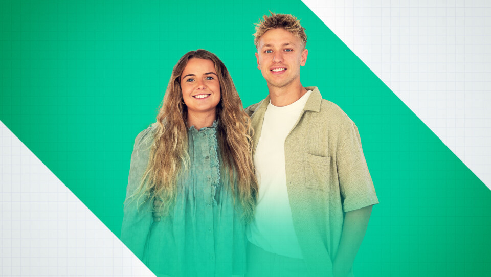 Grønt hus - Maisemarie og Simon.