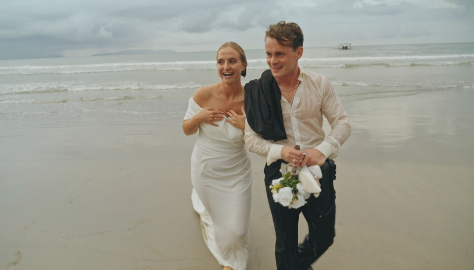Emilia og Jacob from 'Stranded on Honeymoon Island Danmark'