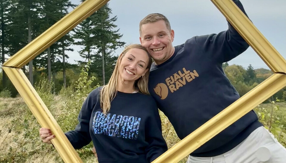 Mads og Nadia fra 'Kærlighed hvor kragerne vender'