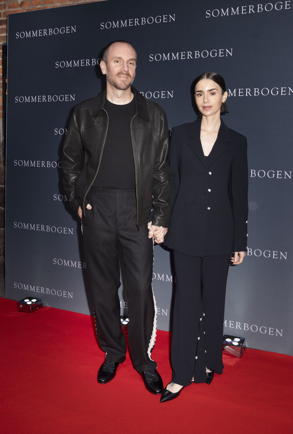 Charlie McDowell og Lily Collins.