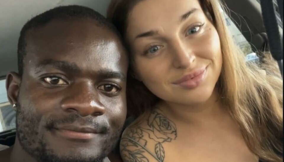 Olivia Stampe og David fra 'Grænseløst forelsket' sæson 3.