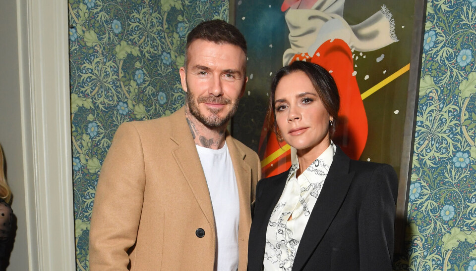 David og Victoria Beckham.