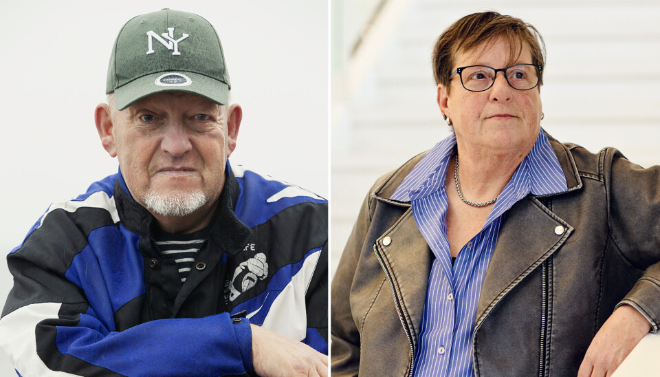 Portræt af Klaus Kristian Skovmand (tv) og Jeanette Stissing (th).
