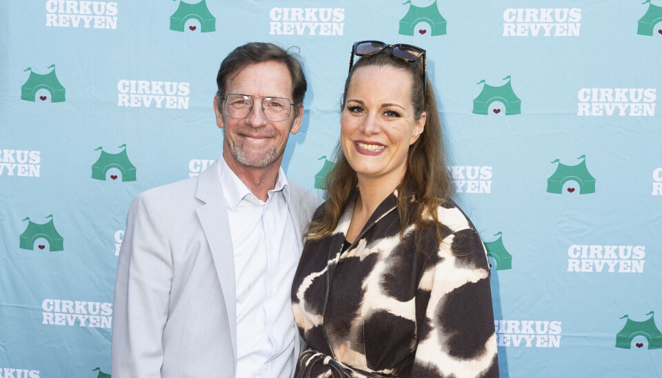 Premiere på Cirkusrevyen 2025. Lise Baastrup og Jacob Dahl