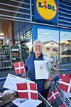 Aase Nielsen, Lidl i Skive vinder af konkurrencen Danmarks sødeste kassedame 2025.