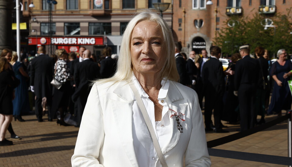 Anne Linnet til Håndværkerforeningens prisoverrækkelse