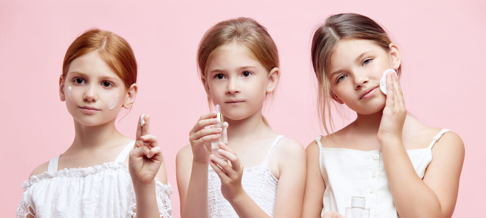 Børn ned til 8 år fylder kurven med skønhedsprodukter – Det bør du vide som forælder