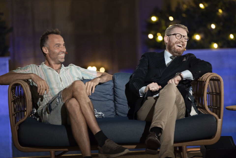 Torben Chris og Nikolaj Stokholm i 'Roasted - Verdens sjoveste ferie'