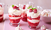 Nemt og festligt: Eton Mess med rabarber og hindbær
