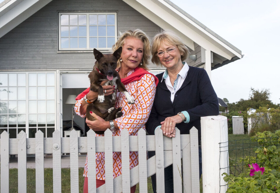 Dorthe Kollo og Pia Kjærsgaard.