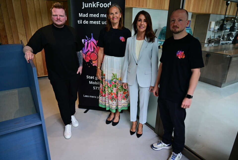 Prinsesse Marie til JunkFood event.