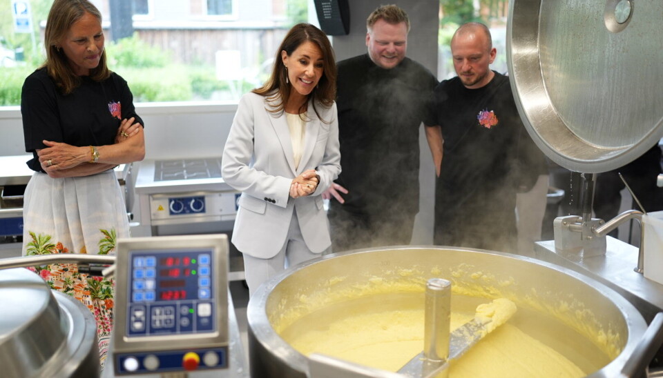 Prinsesse Marie til JunkFood event.