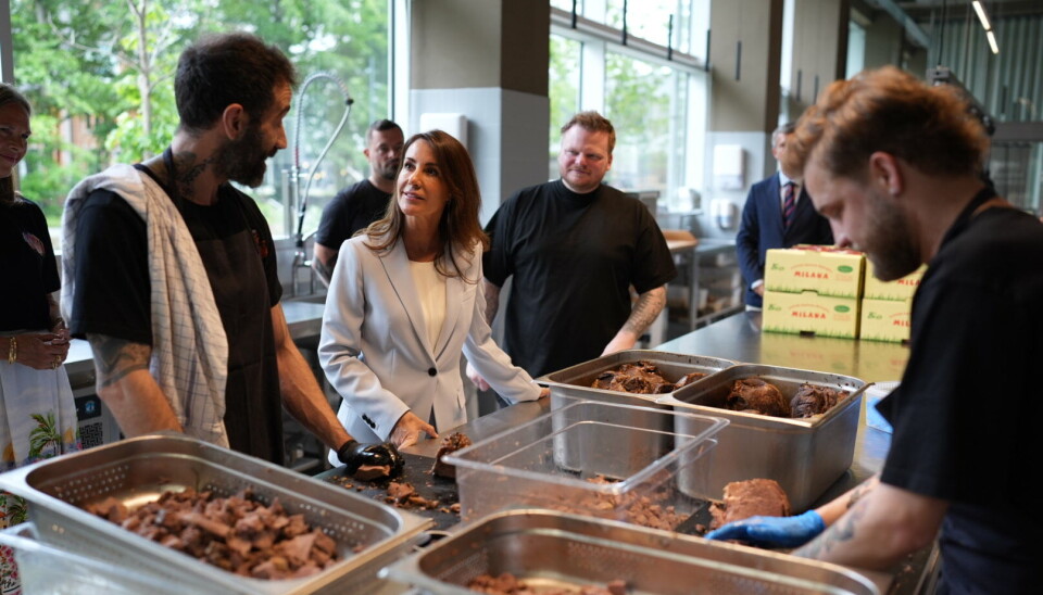Prinsesse Marie til JunkFood event.