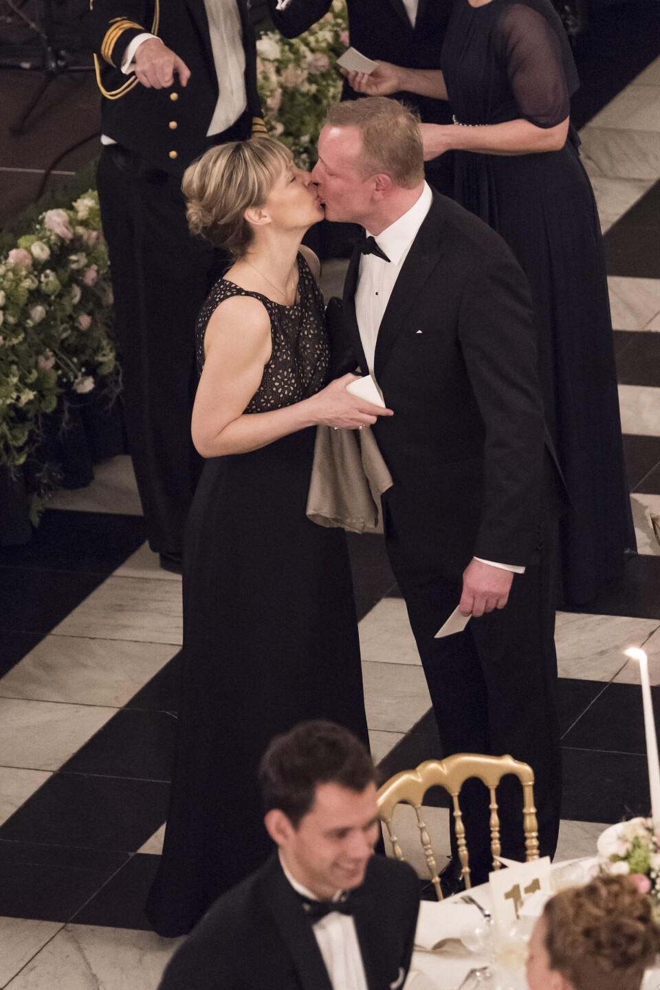 Aftenselskab for kunst og kultur, Christiansborg Slot, 2016. Nina Sepstrup og Jan Gintberg