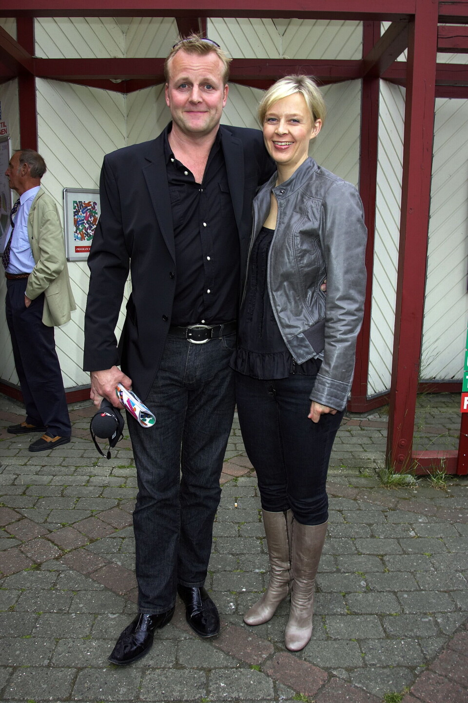 Premiere på Cirkusrevyen 2007 på Bakken. Jan Gintberg og Nina Sepstrup