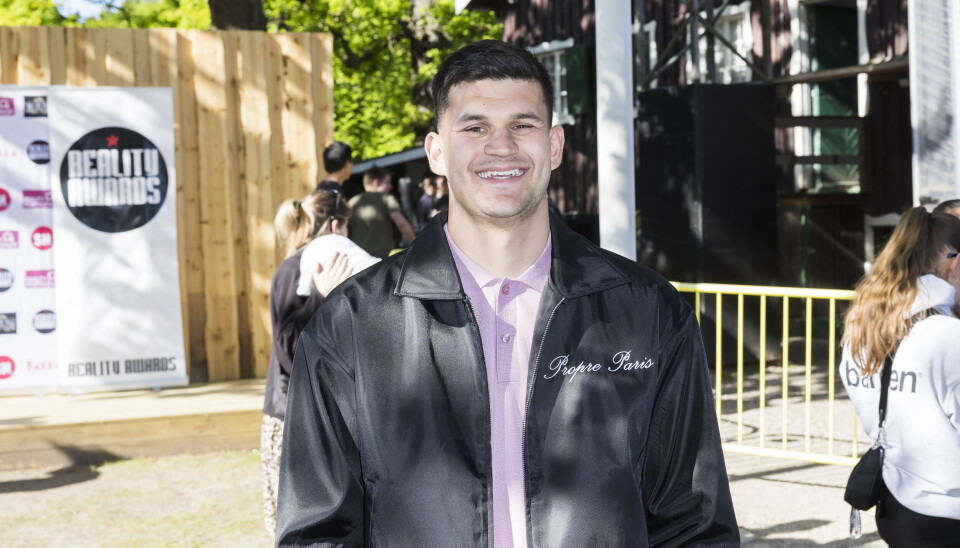 Dimitrije til Reality Awards Sommerfest 2025.