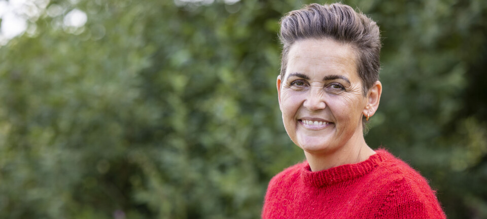 Pia Olsen Dyhr kvæstet efter ulykke: Se billedet her