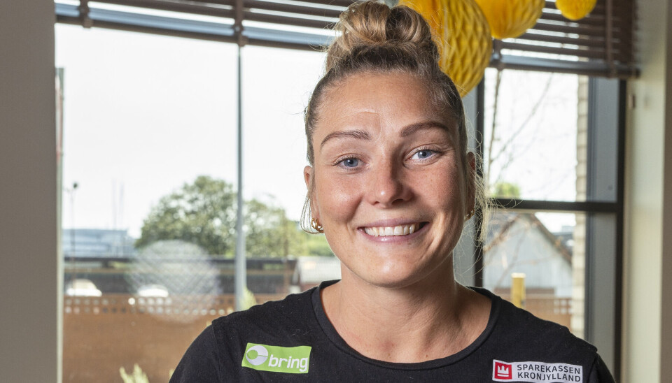 Pressemøde med håndboldlandsholdet, OL 2024, Rikke Iversen