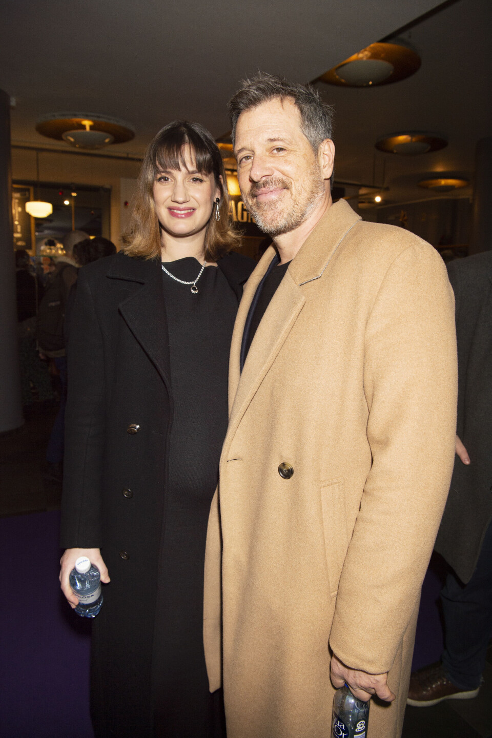 Foto af Danica Curcic med sin mand Darren Pettie.