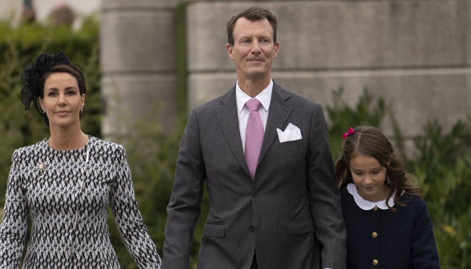 Prinsesse Marie, prins Joachim og komtesse Athena i 2022