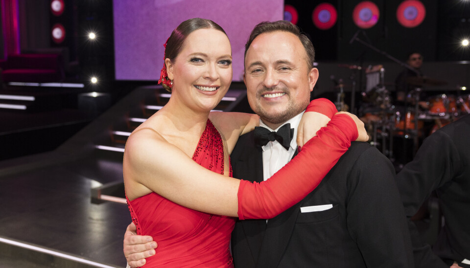 Billede 1 - Rachel Ellebye og Thomas Evers Poulsen i 'Vild med dans'