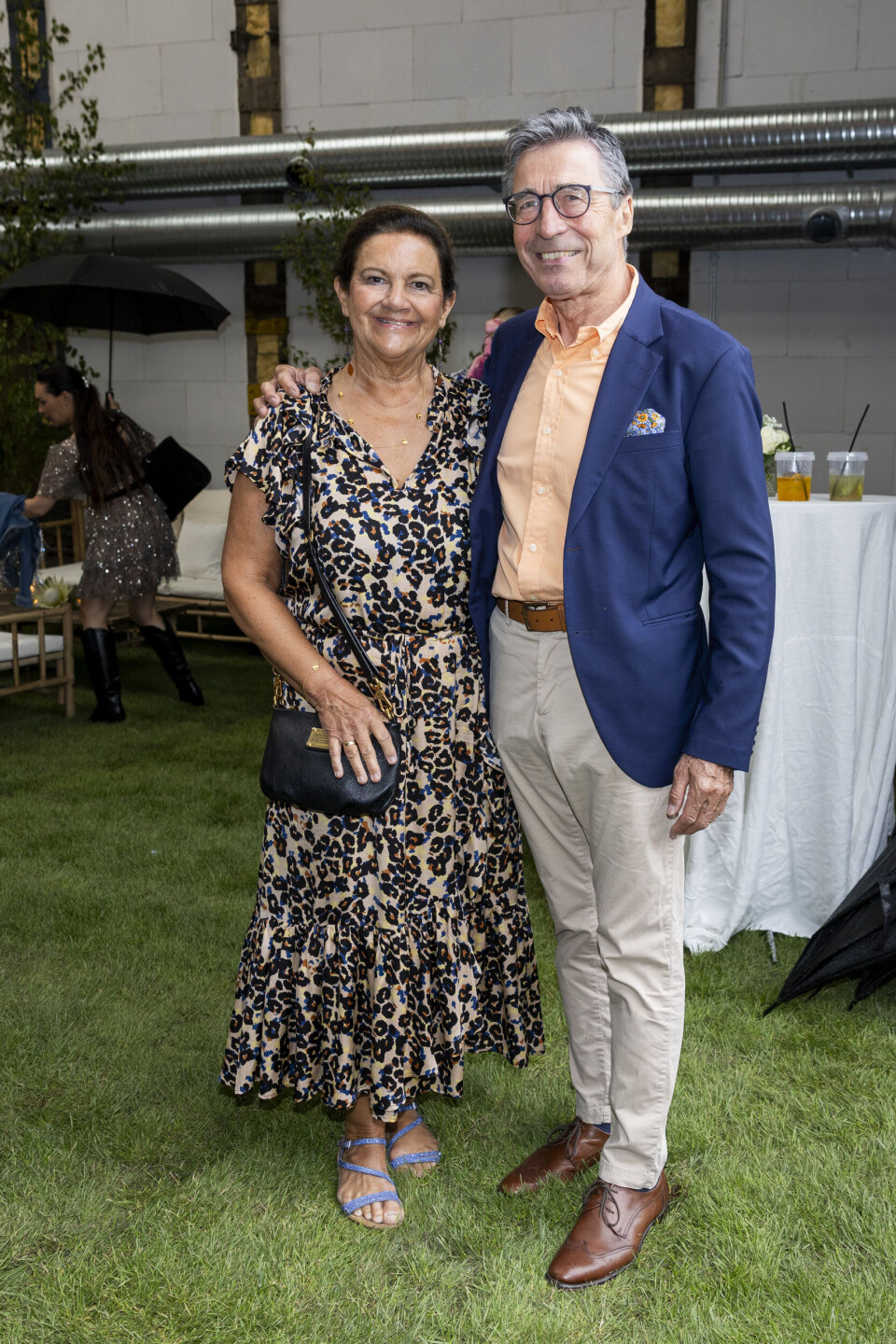 Anne-Mette Rasmussen og Anders Fogh Rasmussen til Thomas Evers Poulsen og Sæþór Kristínssons bryllup