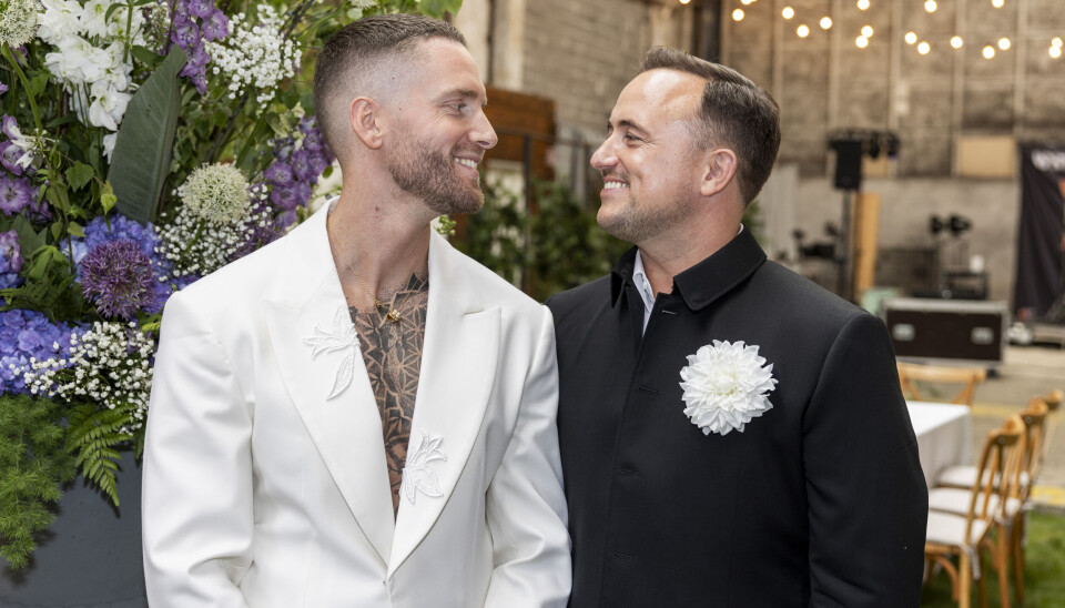 Thomas Evers Poulsen og Sæþór Kristínssons bryllup