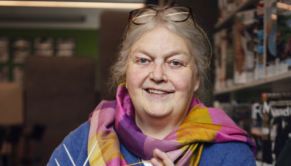 Strikkere fra hele verden mødes for at inspirere hinanden – og Agnete er én af dem