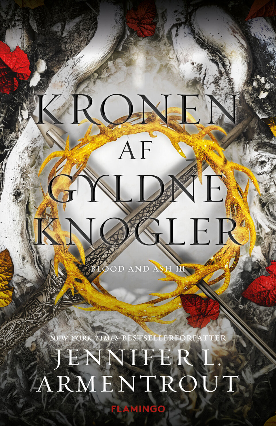 Bogen ”Kronen af gyldne knogler” af Jennifer Armentrout