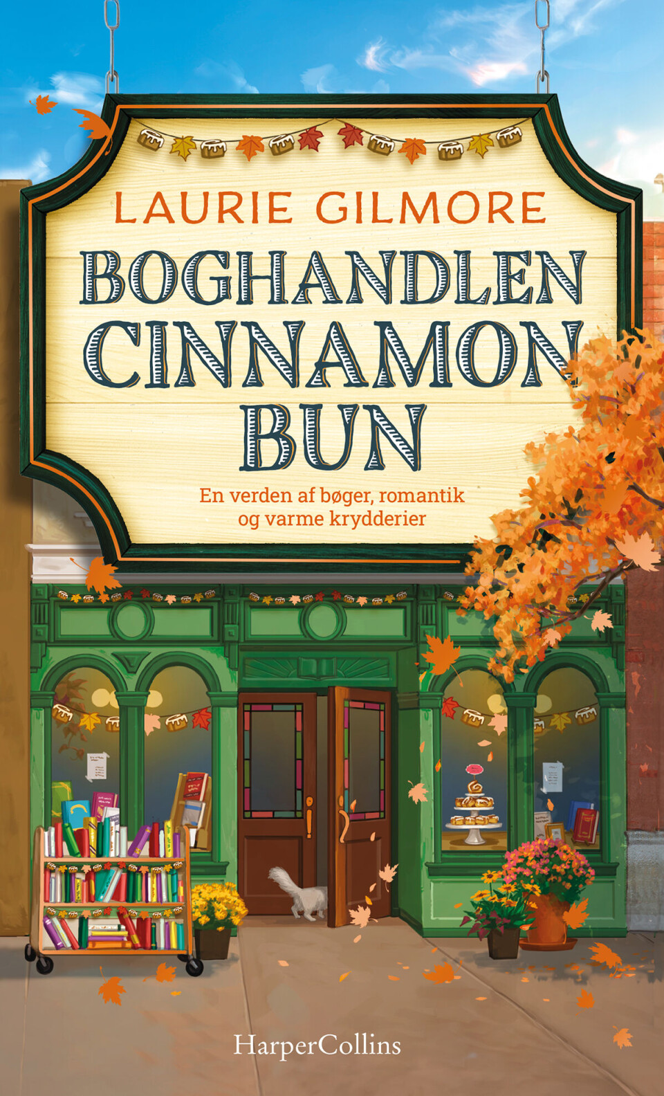 Bogen ”Boghandlen Cinnamon Bun” af Laurie Gilmore