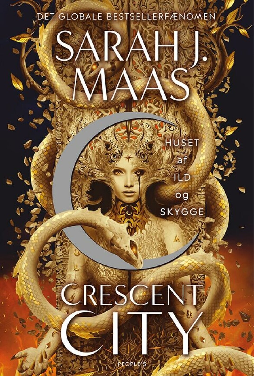 Bogen ”Crescent City – Huset af ild og skygge” af Sarah J. Maas