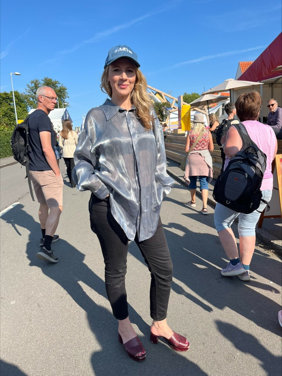 Lea Wermelin på Folkemødet