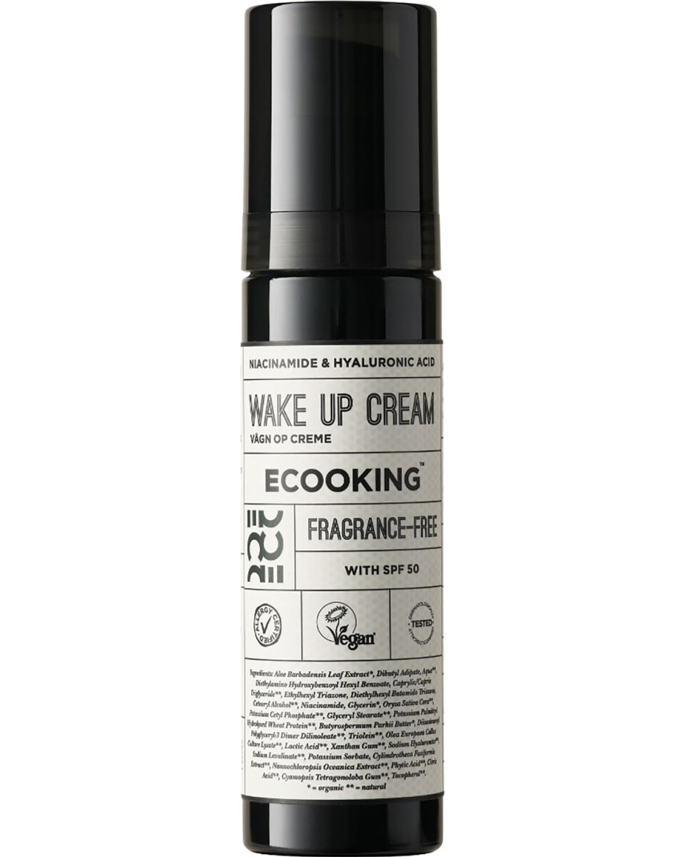 Wake Up Cream spf 50, Ecooking, 430 kr.