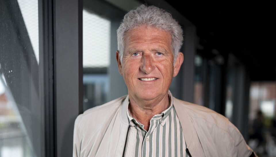 Lars Bjørslev Andersen til pressedag på 'Hotel Romantik'.