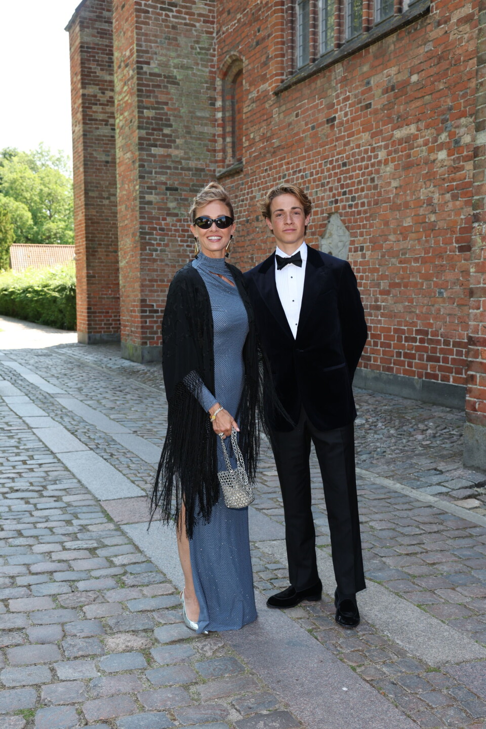 Sarah Zobel med sønnen Vincent.