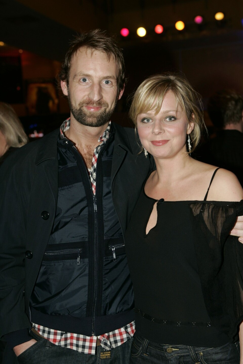 Lene Maria Christensen med sin mand Anders Bach Petersen.