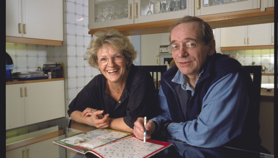 Der løses kryds og tværs i hjemmet hos Elisabeth og Claus Ryskjær.